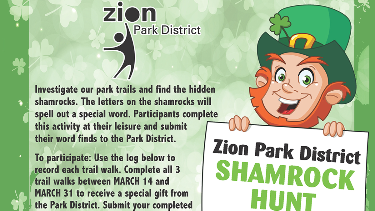 Zion Park District Shamrock Hunt